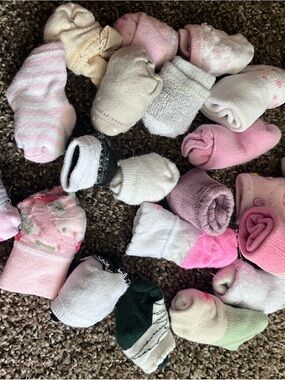 Baby Girls Mixed Sock lot